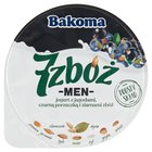 Bakoma 7 zbóż men Jogurt z jagodami czarną porzeczką i ziarnami zbóż 300 g (1)