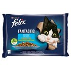 Felix Fantastic Karma dla kotów wybór smaków w galaretce 340 g (4 x 85 g) (1)