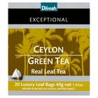 Dilmah Exceptional Zielona cejlońska herbata 40 g (20 torebek) (1)