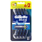 Gillette Blue3 Plus Comfort, maszynki jednorazowe dla mężczyzn, 8 sztuk (1)