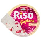 Müller Riso Tropicana Deser mleczno-ryżowy z sosem o smaku truskawkowym 175 g (1)