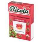 Ricola Szwajcarskie cukierki ziołowe żurawina 27,5 g (2)