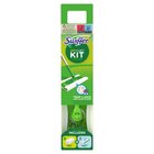 Swiffer Zestaw startowy, 1 mop, 8 suchych i 3 mokre chusteczki do zbierania kurzu z podłóg (1)