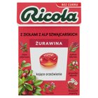 Ricola Szwajcarskie cukierki ziołowe żurawina 27,5 g (1)