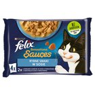 Felix Sensations Sauces Karma dla kotów rybne smaki w sosie 340 g (4 x 85 g) (2)