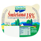 Krasnystaw Śmietana 18% homogenizowana 150 g (1)