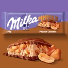 Milka Mmmax Czekolada mleczna z orzeszkami ziemnymi w nadzieniu karmelowym 276 g (5)