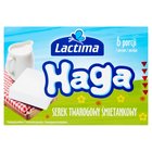 Lactima Haga Serek twarogowy śmietankowy 100 g (6 x 16,67 g) (1)