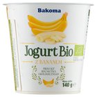 Bakoma Jogurt Bio z bananem 140 g (1)