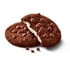 Milka Cookie Sensations Ciastka kakaowe z kawałkami czekolady i nadzieniem o smaku waniliowym 156 g (2)