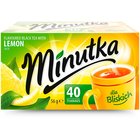 Minutka Herbata czarna aromatyzowana o smaku cytryny 56 g (40 x 1,4 g) (1)