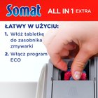 Somat All in 1 Extra Lemon & Lime Tabletki do mycia naczyń w zmywarkach 1245 g (75 sztuk) (8)