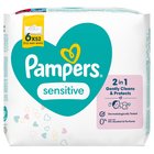 Pampers Chusteczki Nawilżane Sensitive, 6x 52szt. (1)