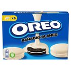 Oreo Ciastka kakaowe z nadzieniem o smaku waniliowym oblane białą polewą 246 g (12 sztuk) (1)