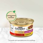 Gourmet Gold Karma dla kotów podwójna przyjemność wołowina i kurczak 85 g (2)