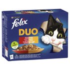 Felix Duo Karma dla kotów wiejskie smaki w galaretce 1,02 kg (12 x 85 g) (1)