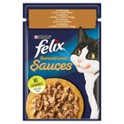 Felix Sensations Sauce Karma dla kotów z indykiem w sosie o smaku bekonu 85 g (1)