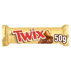 Twix Ciasteczka oblane karmelem i mleczną czekoladą 50 g (2 x 25 g) (2)