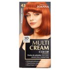 Joanna Multi Cream Color Farba do włosów płomienny rudy 43 (1)