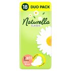 Naturella Classic Normal Rozmiar 1 Podpaski ze skrzydełkami × 18 (1)