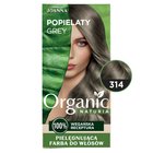 Joanna Naturia Organic Pielęgnująca farba do włosów popielaty 314 (3)