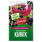 Delecta Owocowy kubek Kisiel smak czarnej porzeczki 30 g (2)