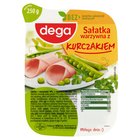 dega Sałatka warzywna z kurczakiem 250 g (1)