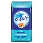 o'Sole Sól morska drobnoziarnista jodowana 1 kg (1)