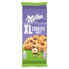 Milka XL Cookies Nuts Ciastka z kawałkami czekolady mlecznej i orzechami 184 g (1)