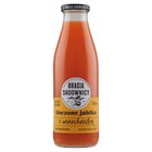 Bracia Sadownicy Sok tłoczone jabłko z marchewką 750 ml (1)