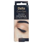 Delia Cosmetics Eyebrow Expert Żelowa henna do brwi i rzęs 1.0 czarny (1)