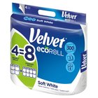 Velvet ecoRoll Soft White Papier toaletowy 4 rolki (2)