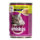 Whiskas 1+ lat Karma pełnoporcjowa z kurczakiem w sosie 400 g (6)