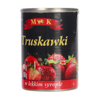 MK truskawki w lekkim syropie 400g /po odsączeniu 160g (7)